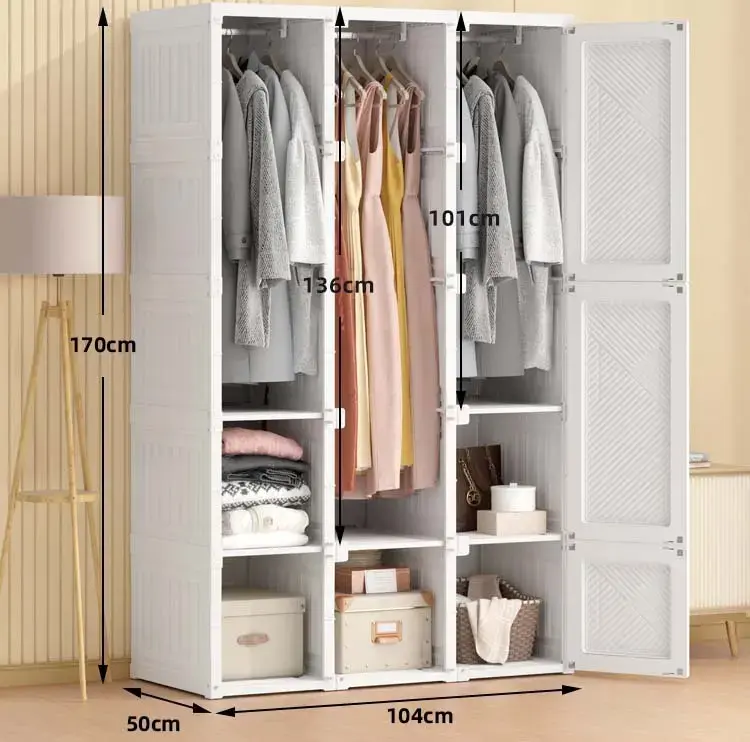 🎉Clearance only $19.98🎉🥼👕Free Installation Lazy Wardrobe🎁