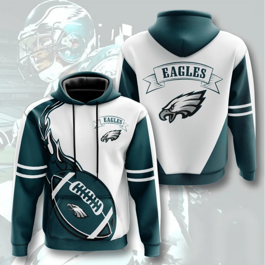 PHILADELPHIA EAGLES 3D HOODIE PPEE006