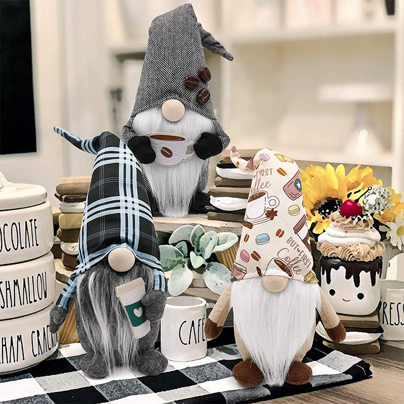 Higolot Coffee Gnome Coffee Bar Decoration