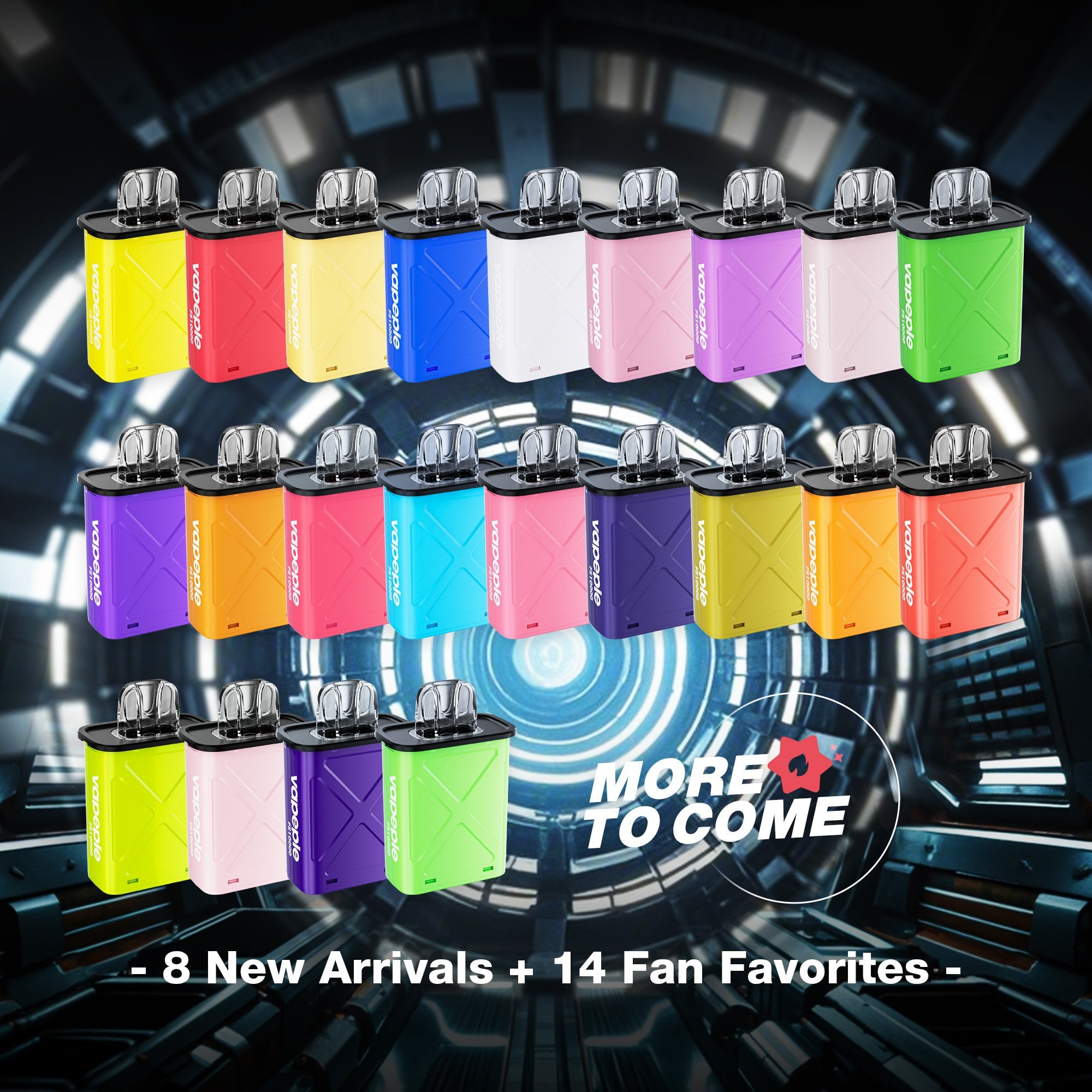 5.0% Nic - VAPEPIE Pod Desechable 10000 CALADAS