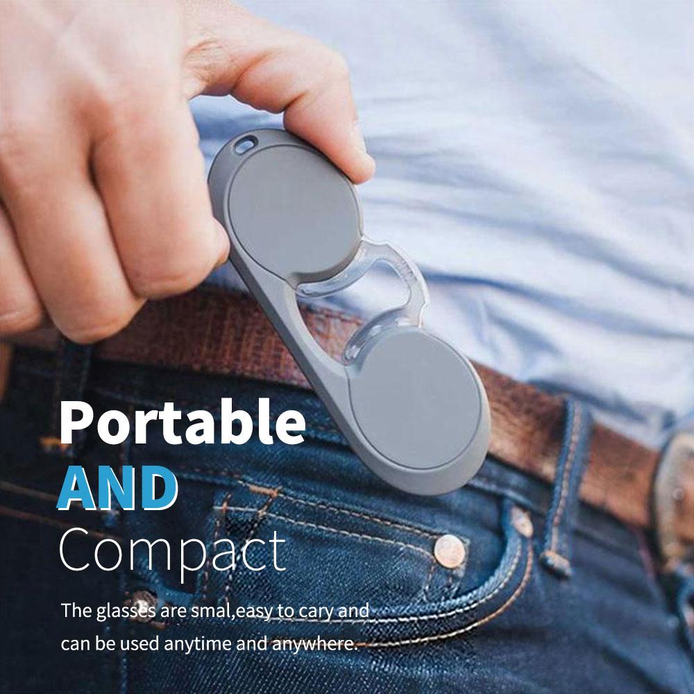 Higolot™ Portable Mini Clip On Nose Glasses
