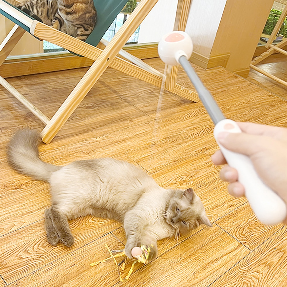 (🎄CHRISTMAS SALE NOW-48% OFF) Pet Telescopic Laser Teasing Stick