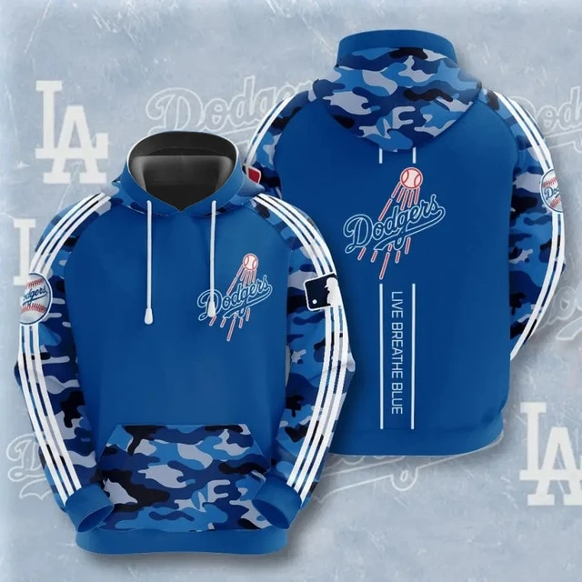 LOS ANGELES DODGERS 3D HOODIE LAD008