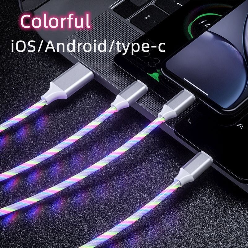 Three-in-one data cable（Gifts, given when you buy new products,Colors shipped randomly）