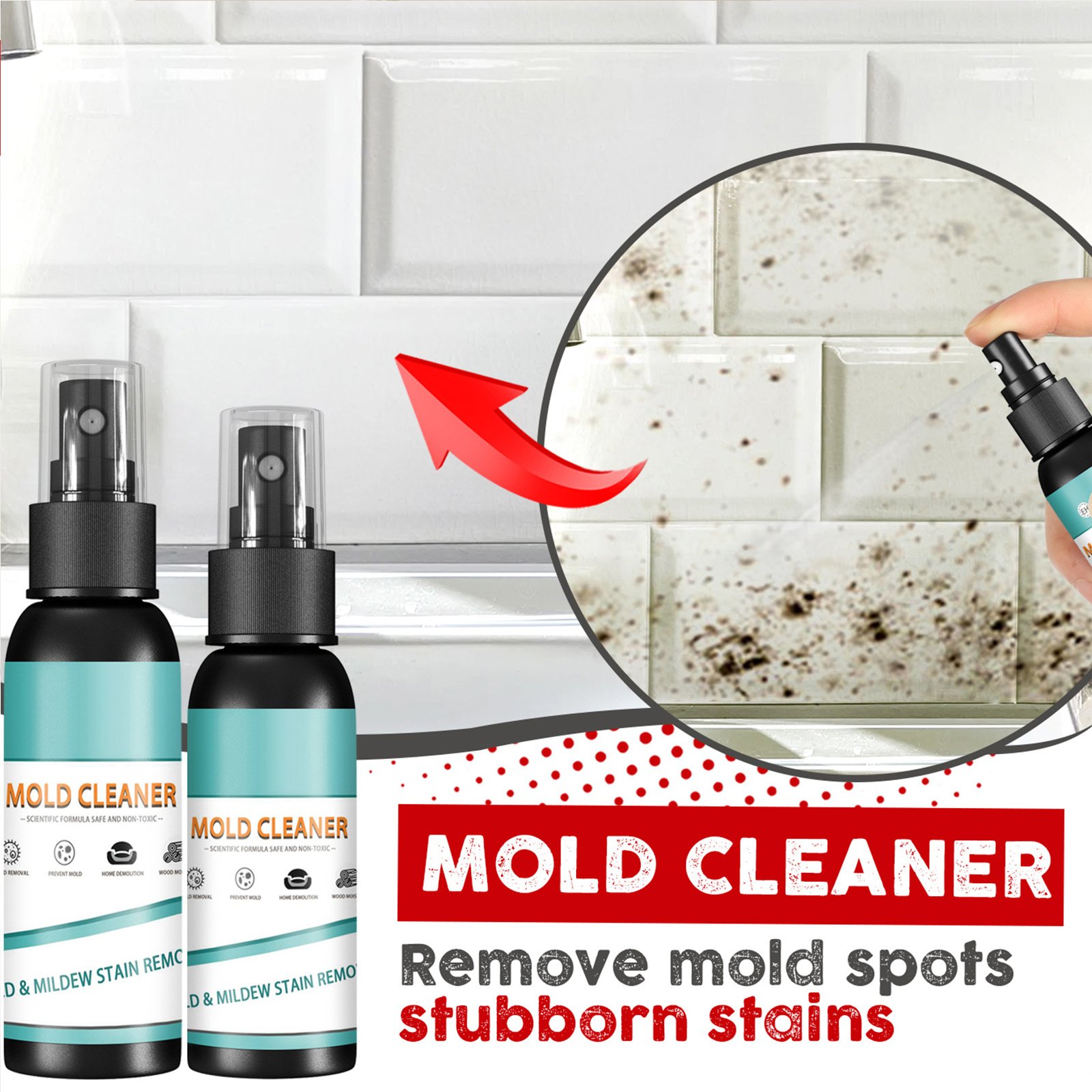 🔥Gogolonge Mildew & Mold Cleaner