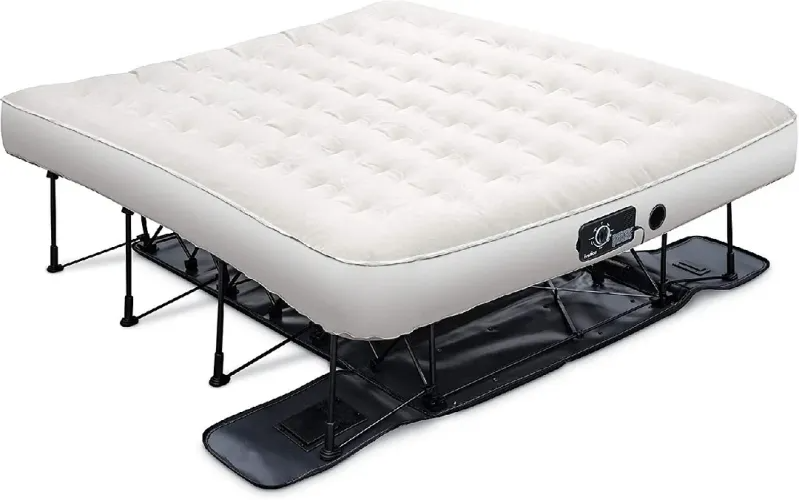 ⚡Descuento especia⚡ Cama hinchable portátil y de inflado rápido con support🛏️