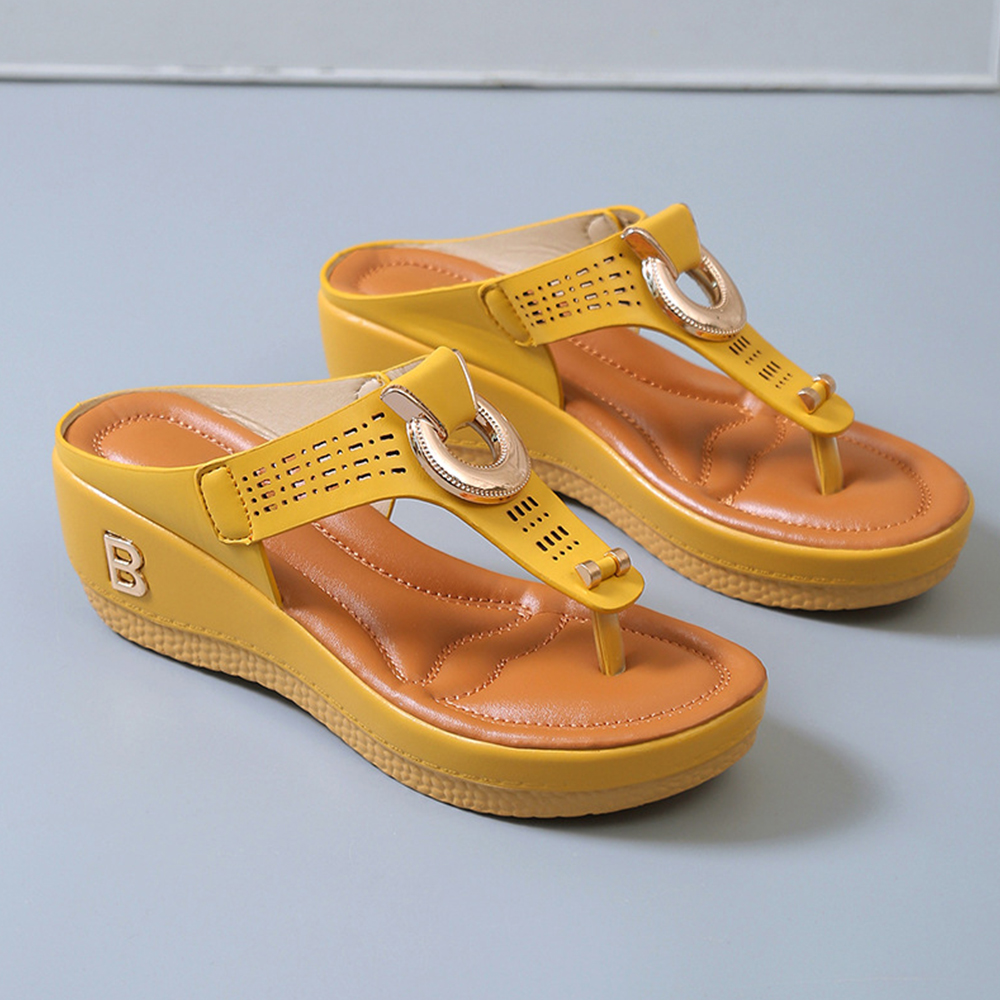 Castillotigo™ Sandalias de cuña estilo romano