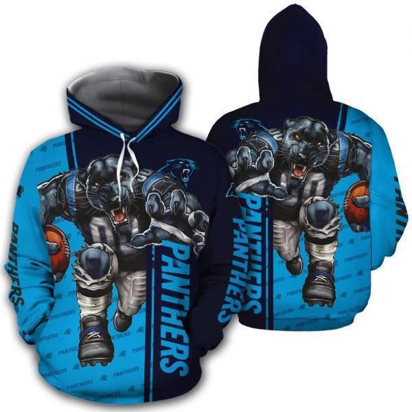 CAROLINA PANTHERS 3D HOODIE CC1