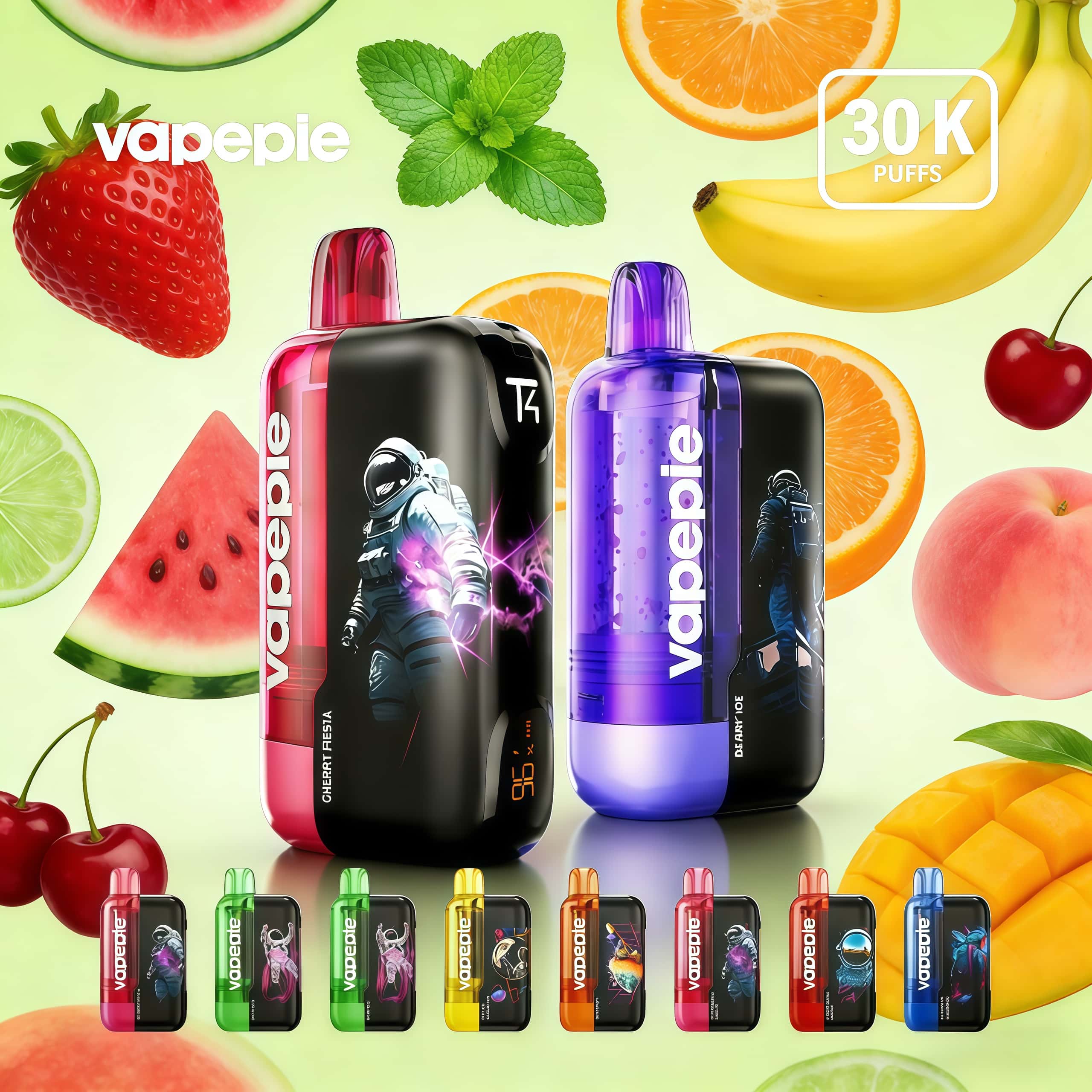 [Buy One, Get One Free]  Vapepie Ultra Phantom 30000 Puff Disposable Vape | Fast Shipping from European Warehouse