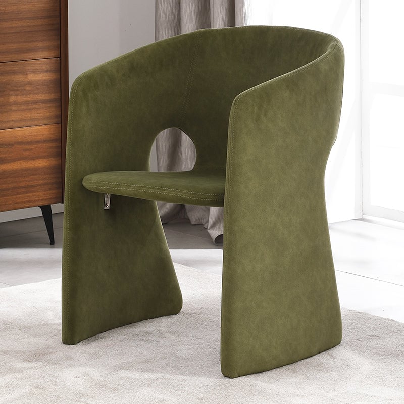 Silla de comedor Gullichesen Chic de ante