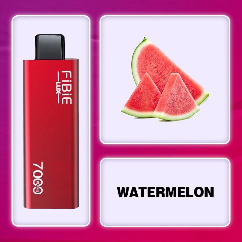 WATERMELON -FIBIE 7000 Puffs Disposable Vapor Wands(7000 PUFFS)