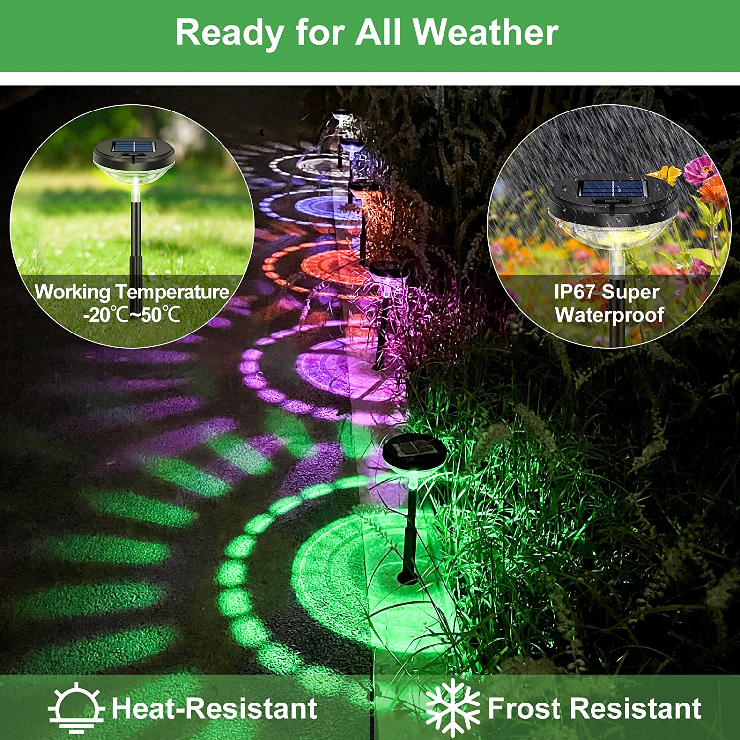 Hot Sale 70% OFF - 💡Outdoor Solar Pathway Lights Decorations