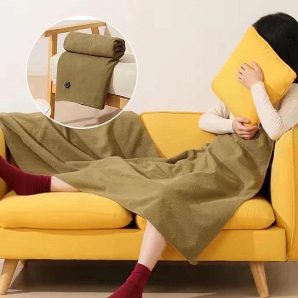 Portable Heated Shawl – Stay Warm Anywhere, Anytime