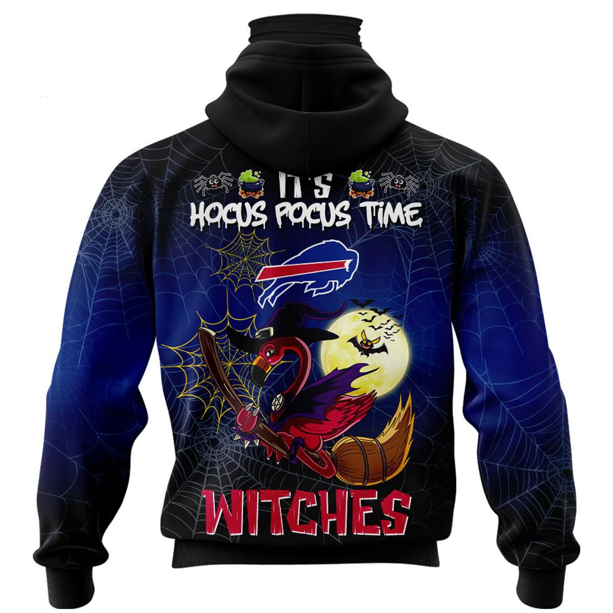 BUFFALO BILLS 3D HOODIE HALLOWEEN002