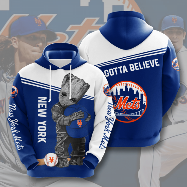 NEW YORK METS 3D HOODIES NYM019