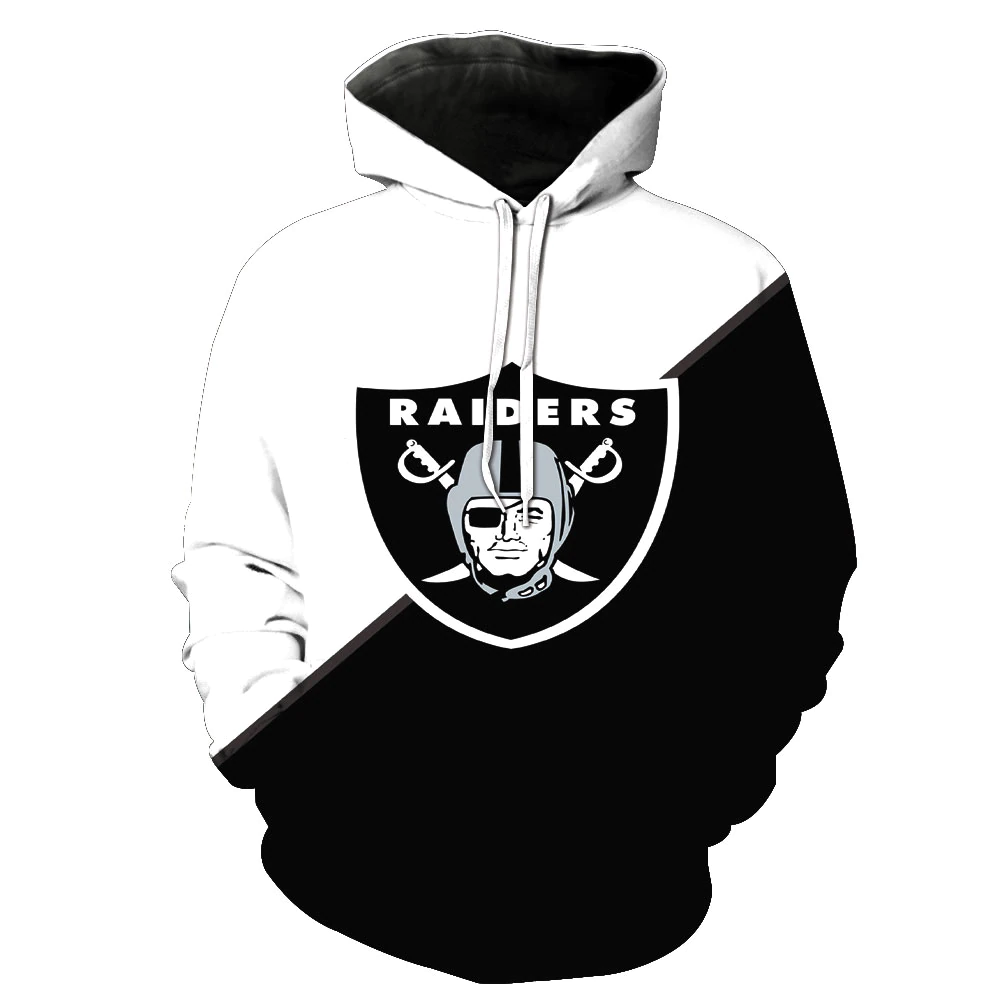 RAIDERS 3D HOODIE 2514