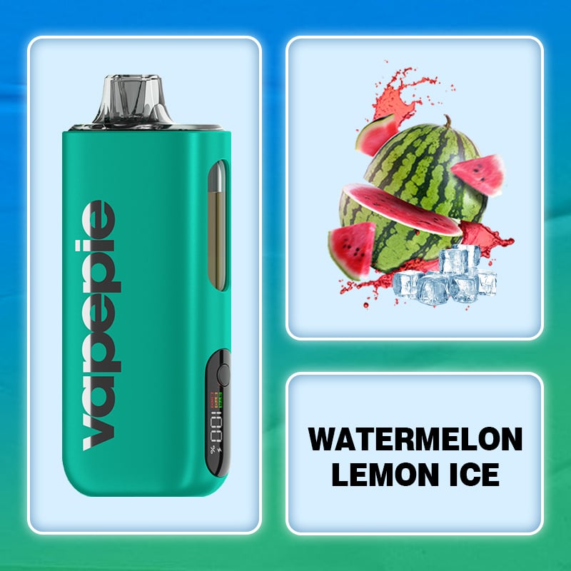 WATERMELONLEMON ICE & VAPEPIE Max 40000 PUFFS