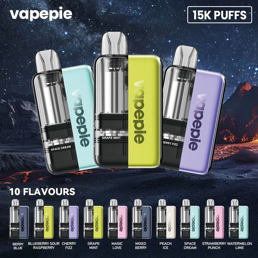 💨 Pod recarregável – VAPEPIE Ultra X 15.000 tragadas 🔋