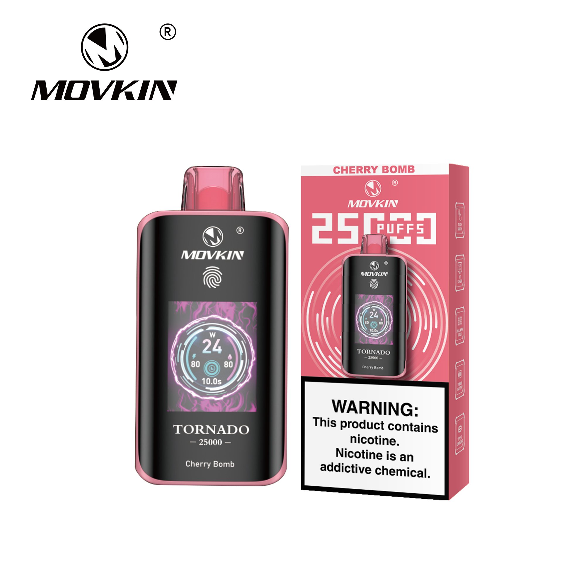 Movkin Tornado 25000 Vape – Smart Display & Best Flavors