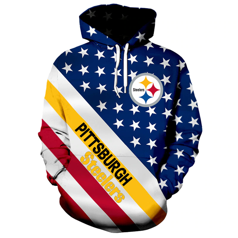 STEELERS 3D HOODIE FLAG