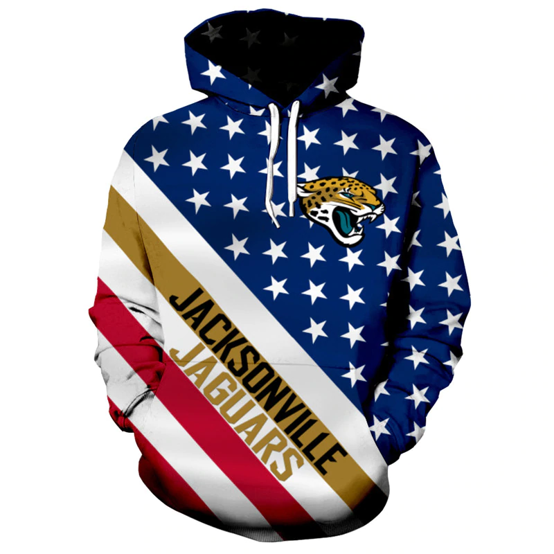 JAGUARS 3D HOODIE FLAG