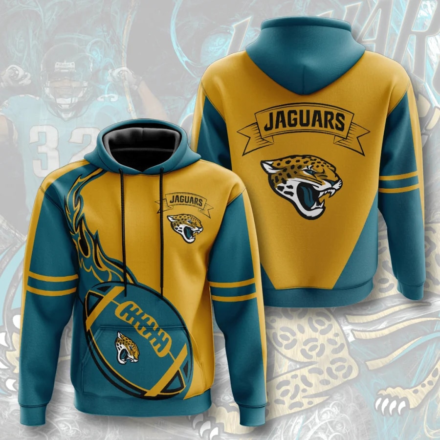 JACKSONVILLE JAGUARS 3D HOODIE JJJJ005