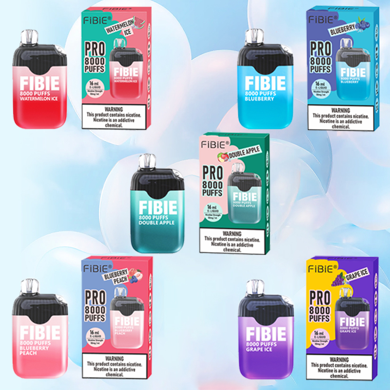 FIBIE 8000 PUFFS Dual Flavors