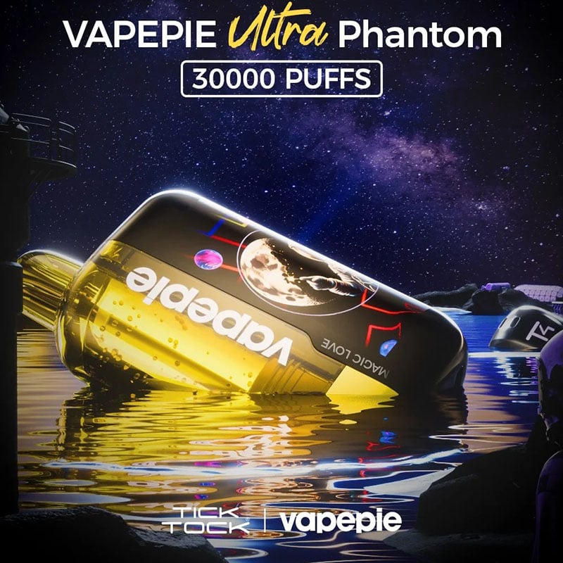 ✨3PCS Value Pack✨🌌 VAPEPIE x TK 🌌 Ultra Phantom 30000 PUFFS  - 10 Flavors