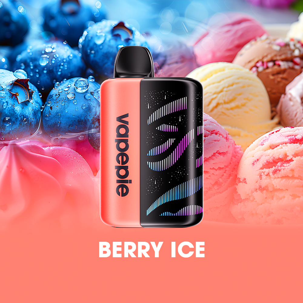 VAPEPIE Galactic Gleam 35.000 tragadas vape descartável – efeitos de brilho impressionantes, grande capacidade