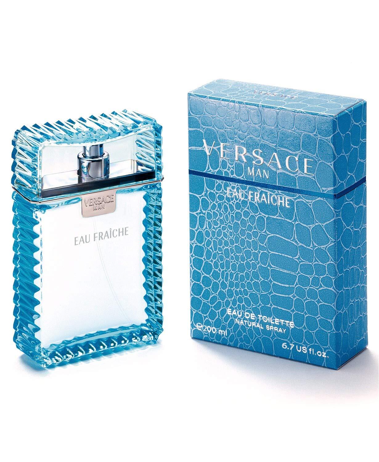 Versace Man Eau Fraiche for Men 6.7 oz Eau de Toilette Spray