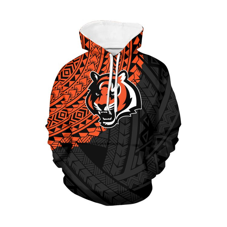 CINCINNATI BENGALS 3D HOODIE NOV04