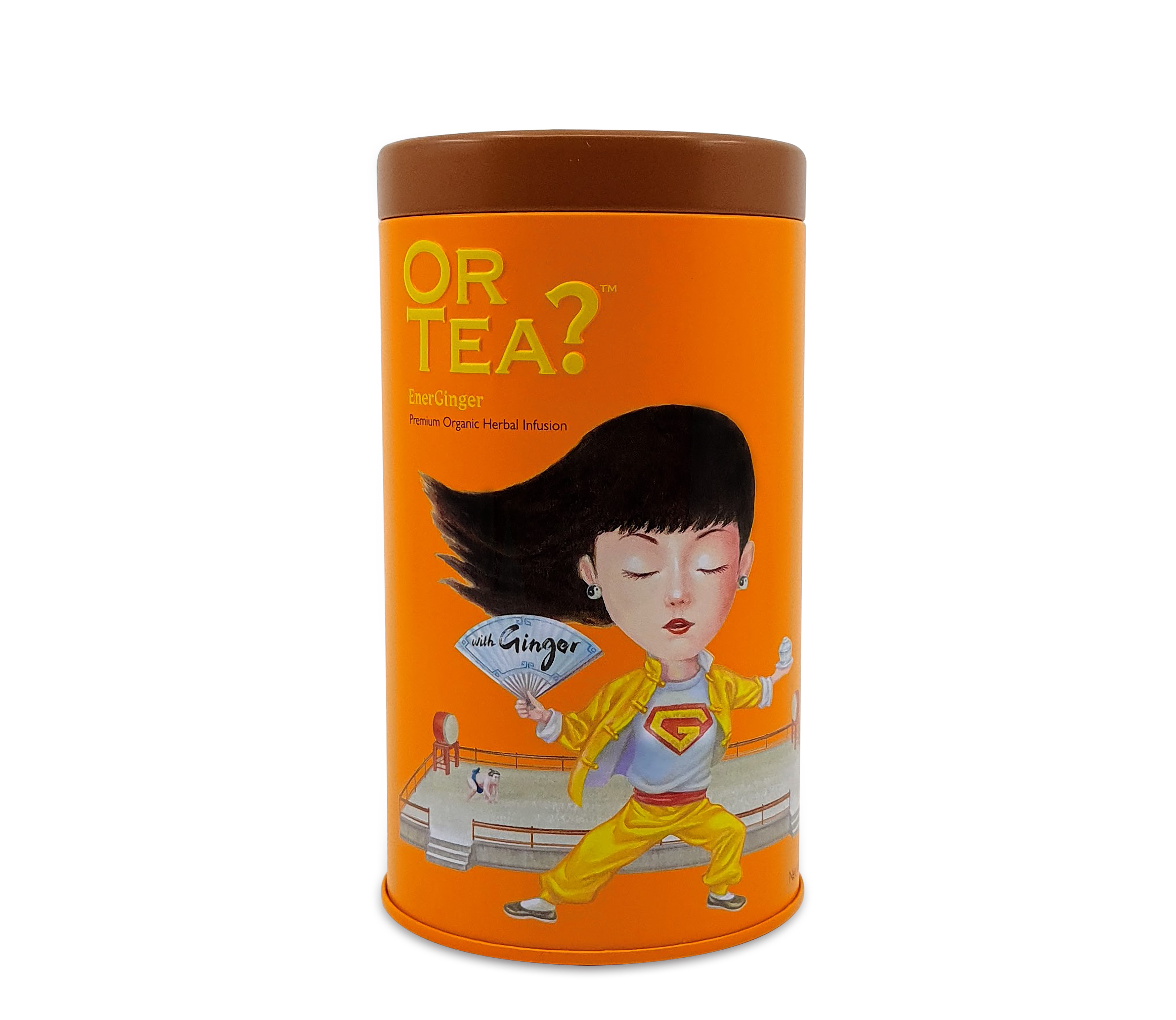Or Tea Organic EnerGinger Loose Leaf Tea 75g