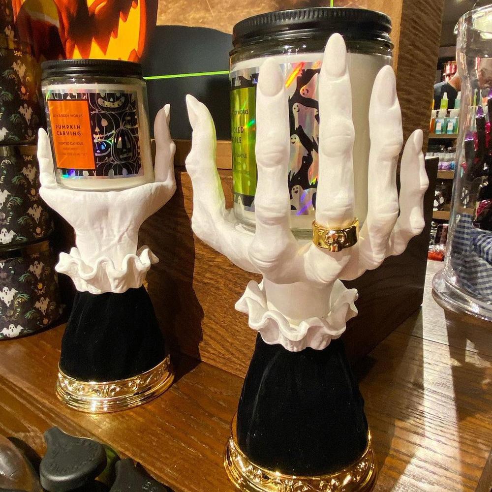 Higomore™ Halloween decoration crafts Witch Hand Pedestal
