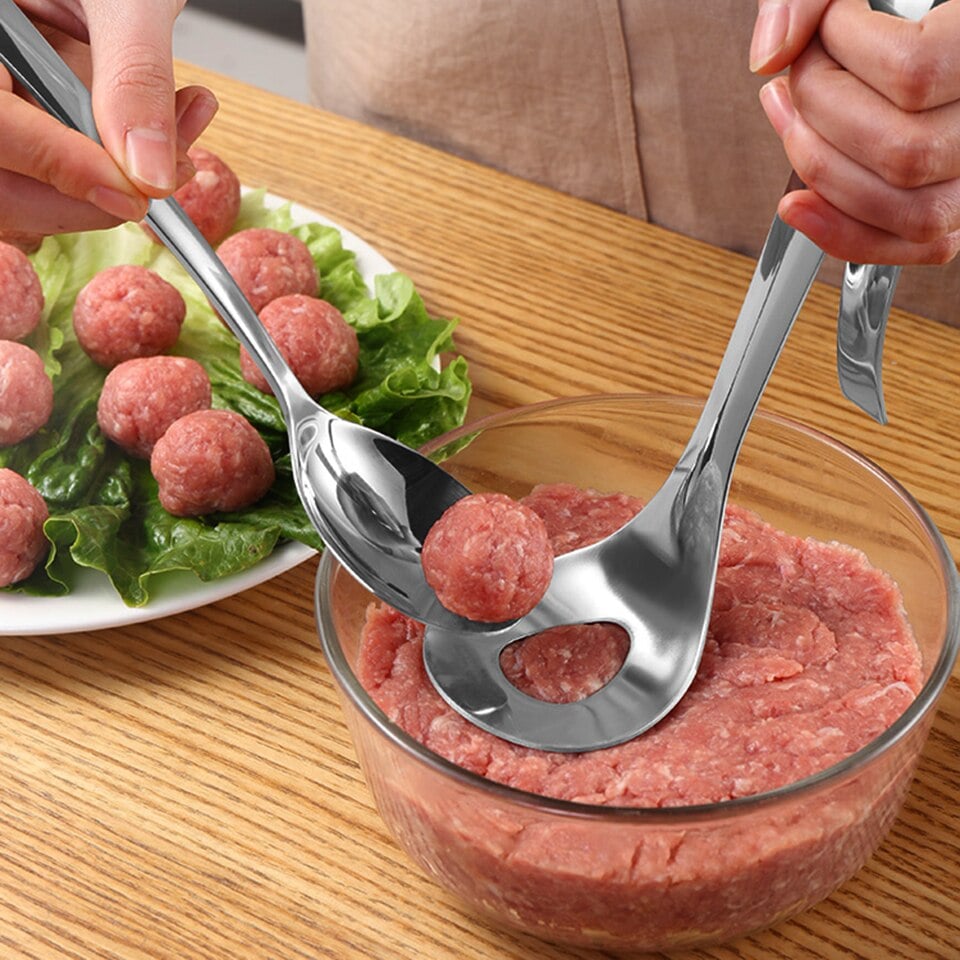 Stainless Steel Meatball Maker Spoon