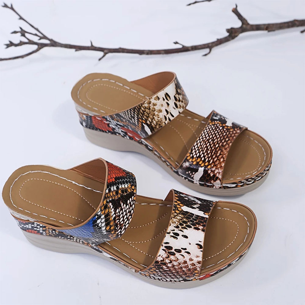 Castillotigo™ Sandalias de leopardo de moda de verano
