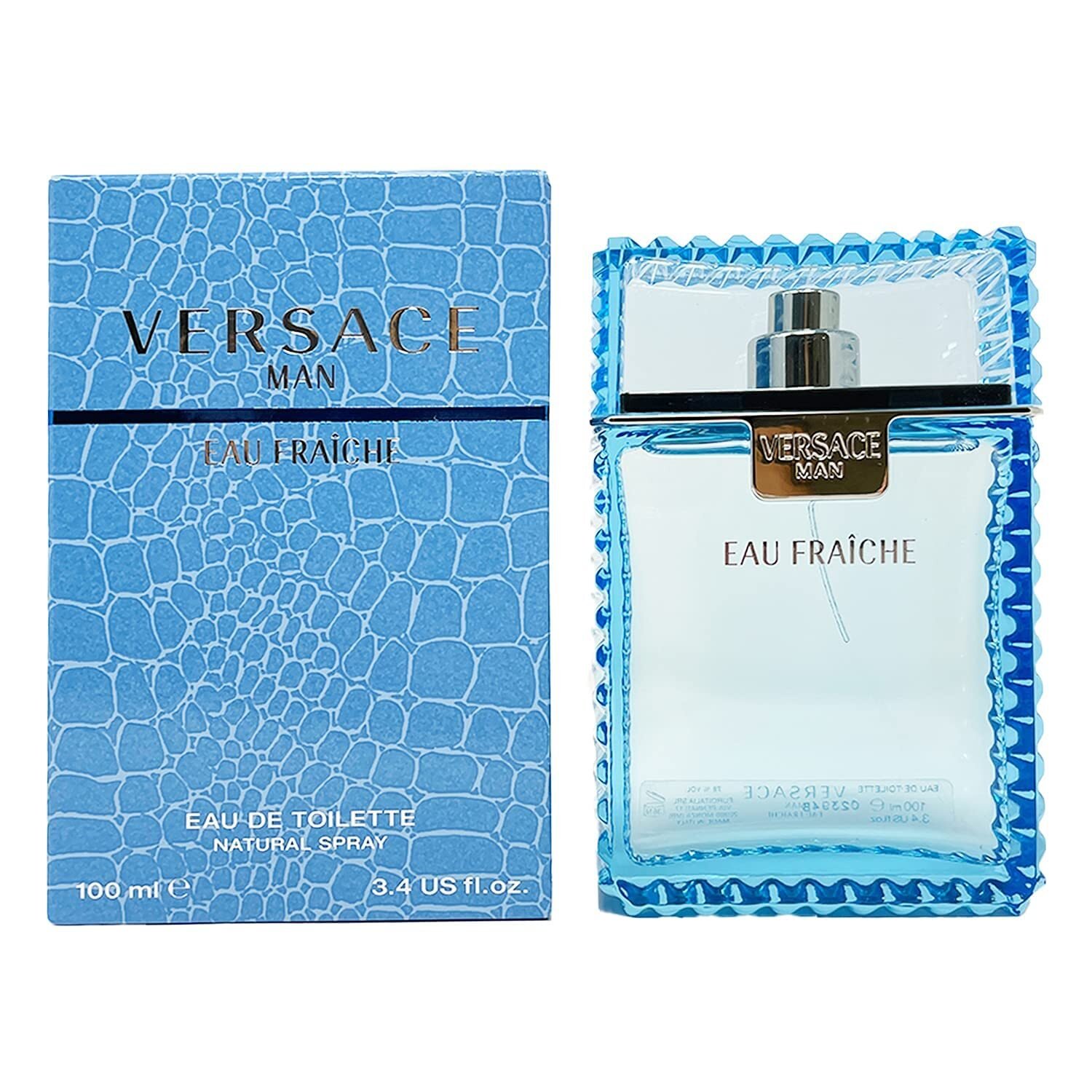 Versace Man Eau Fraiche for Men 6.7 oz Eau de Toilette Spray