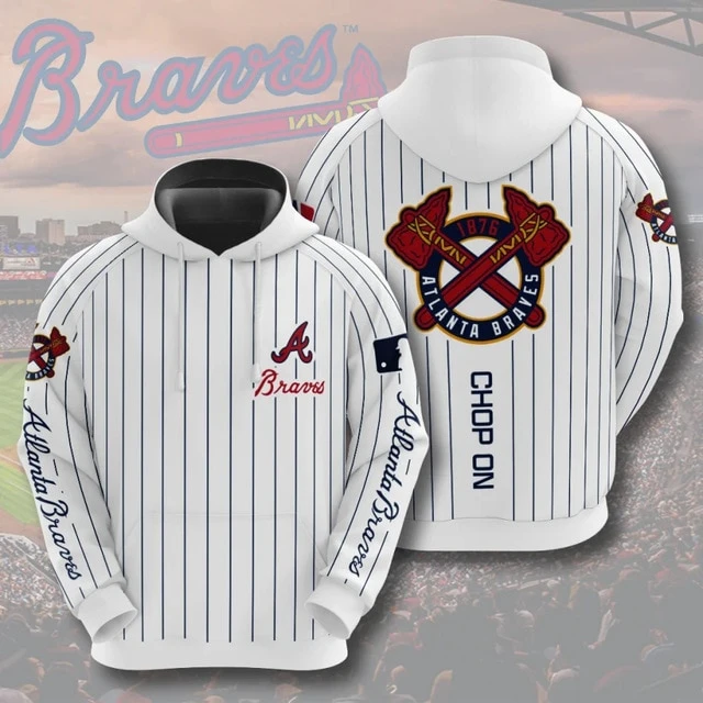 ATLANTA BRAVES 3D HOODIES AB005