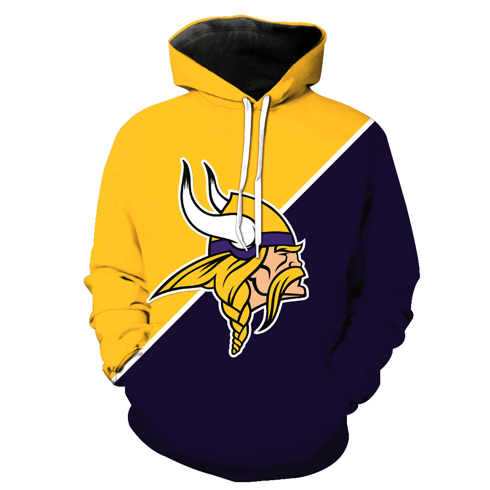 VIKINGS 3D HOODIE 2544