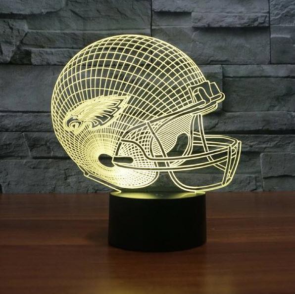 PHILADELPHIA EAGLES 3D LED LIGHT LAMP