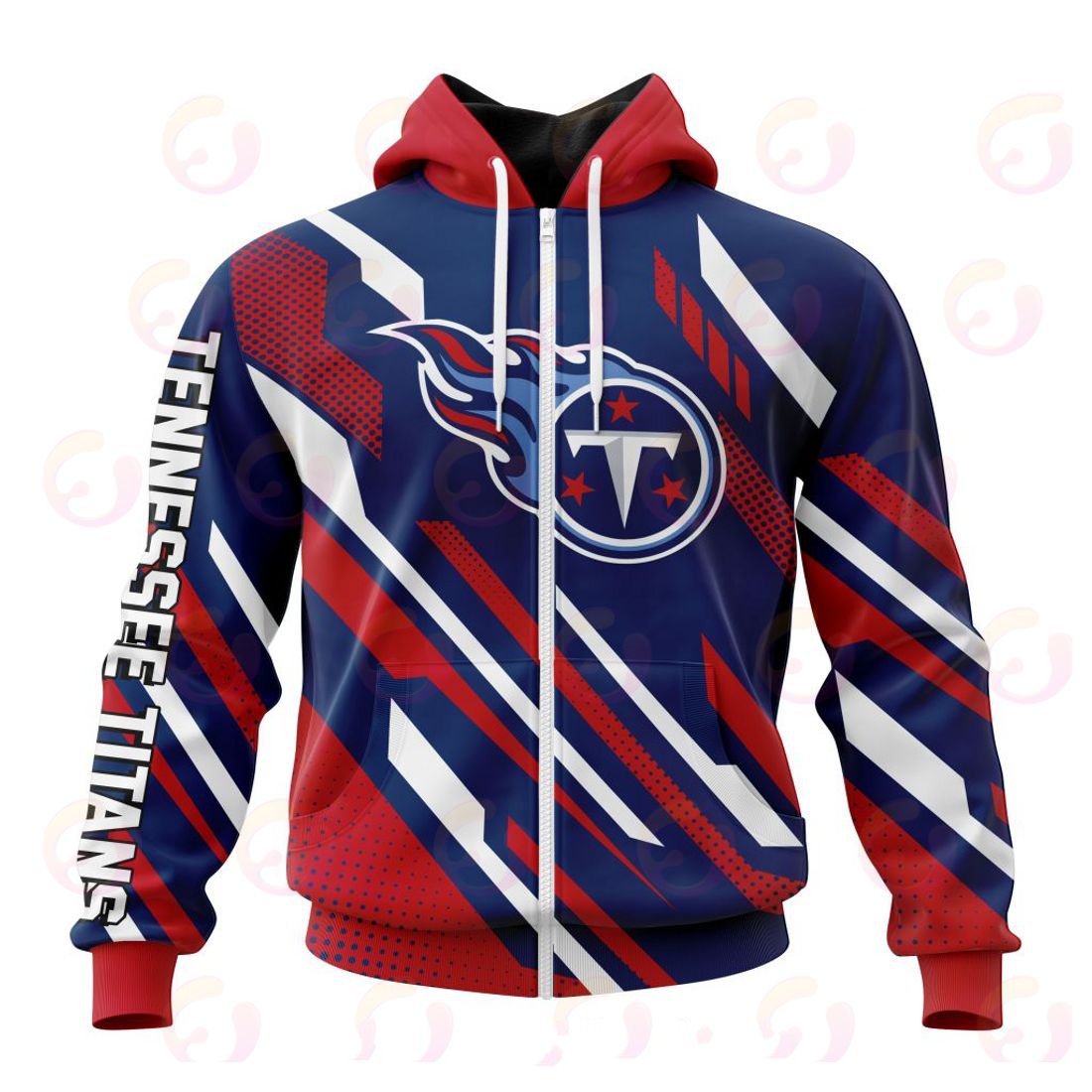 TENNESSEE TITANS 3D HOODIE SPECIAL MOTOCROSS CONCEPT