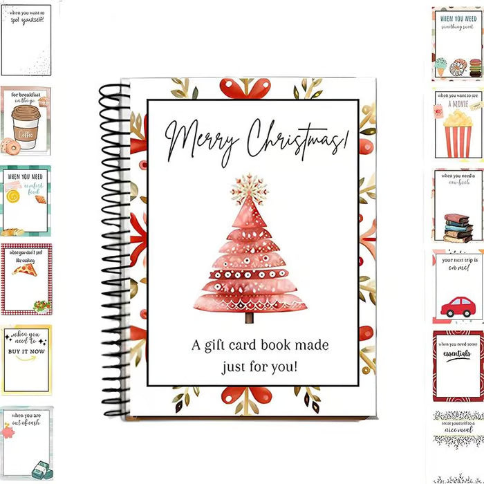 🔥LAST DAY 49% OFF - DIY Spiral Bound Christmas Gift Card Album Book