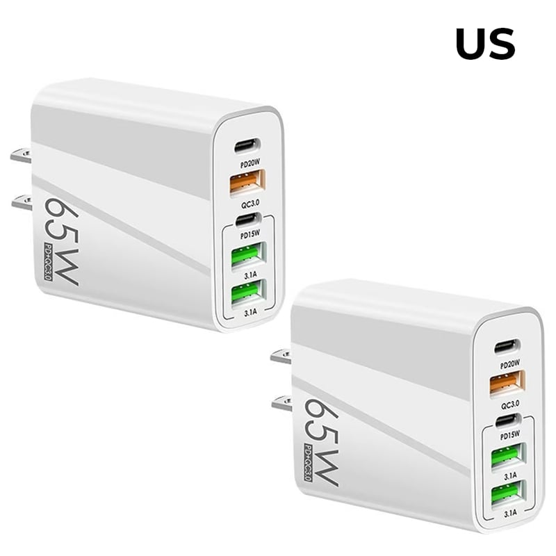 ✨Multi Port Adaptor 65W Fast Charger - US Standard