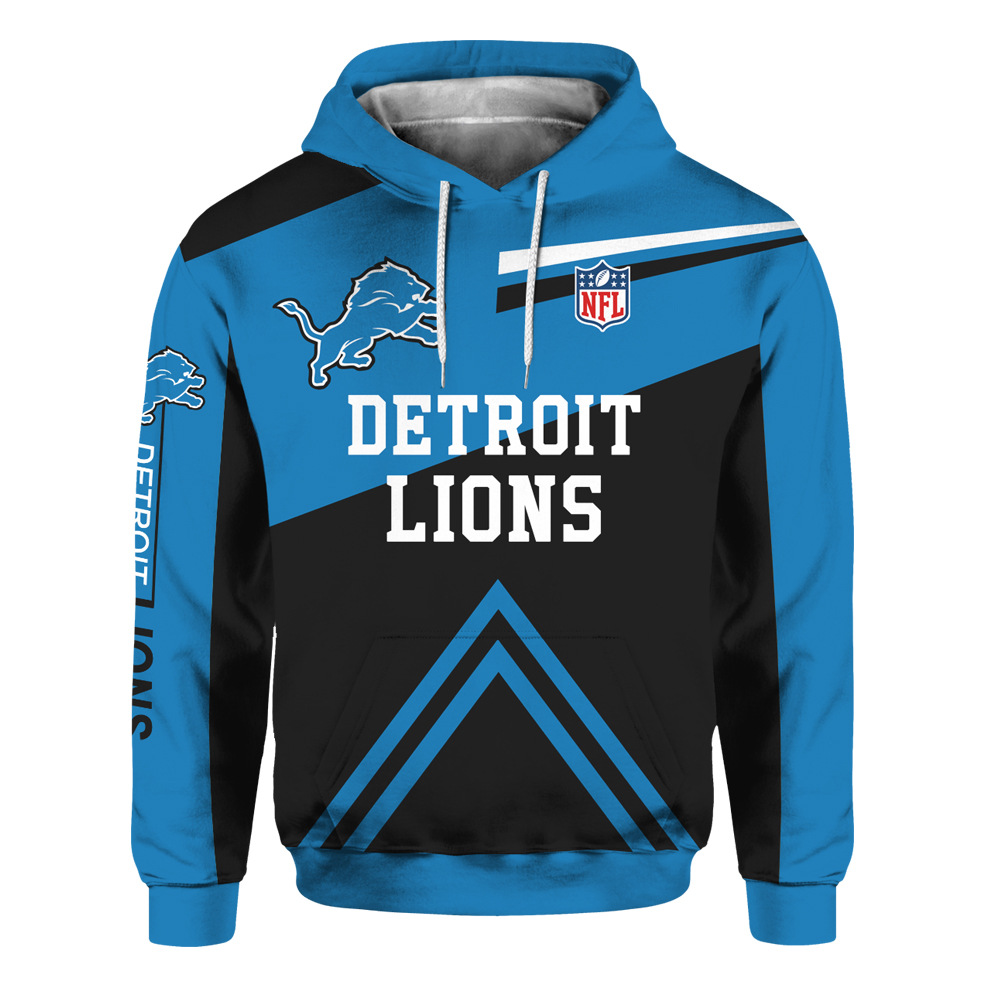 DETROIT LIONS 3D HOODIE  DDLL006