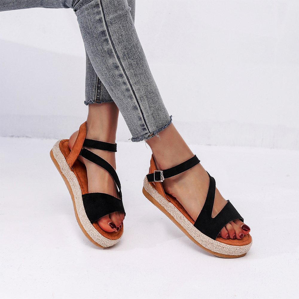 Castillotigo™ Sandalias de paja de verano