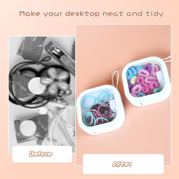 Headband storage box, portable headband storage box