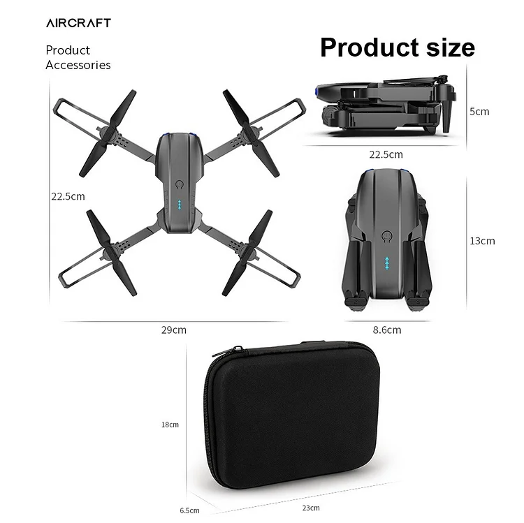 📷2024 Último dron con cámara dual 4K UHD