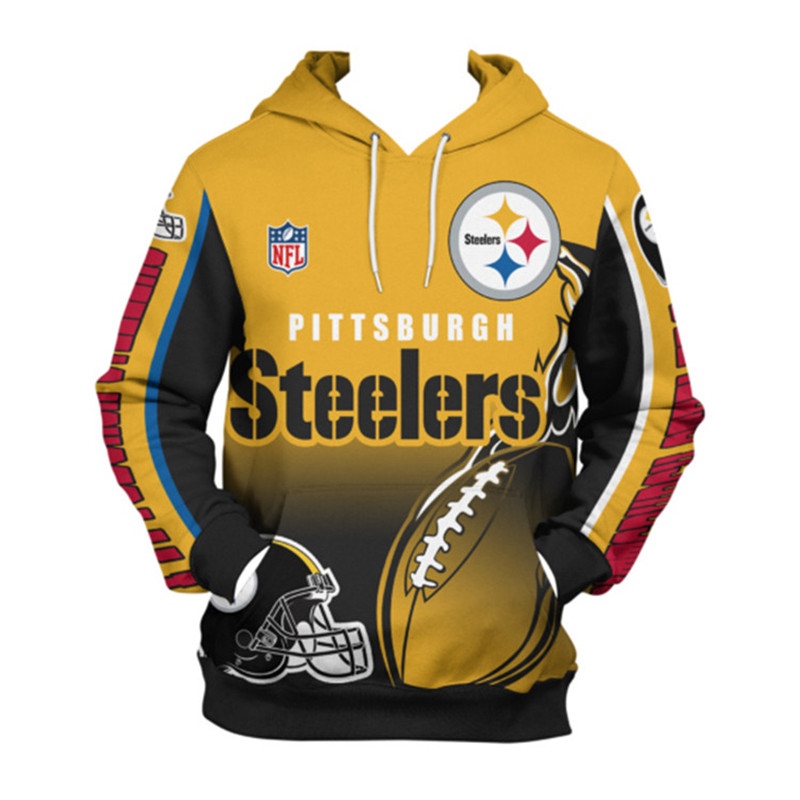 PITTSBURGH STEELERS 3D HOODIE PPSS015