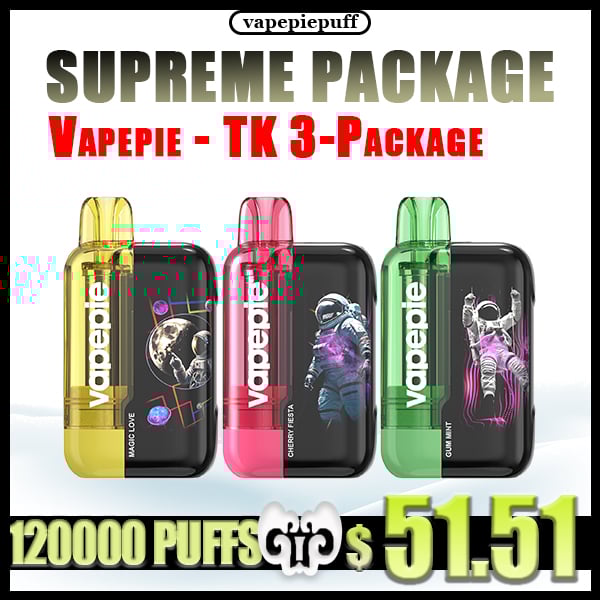 VAPEPIE x TK Ultra Phantom 3 Pack Bundle | Powerful 3-Device Vape Kit