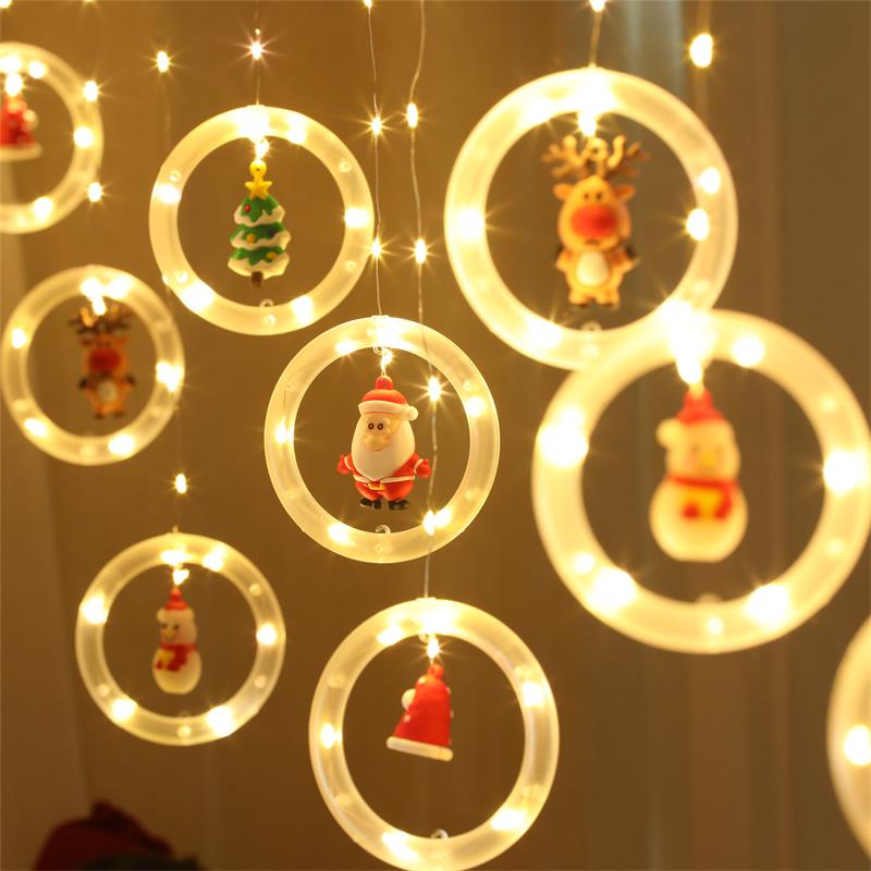(Christmas Decoration-Save 50% OFF) LED wishing light string doll ball light