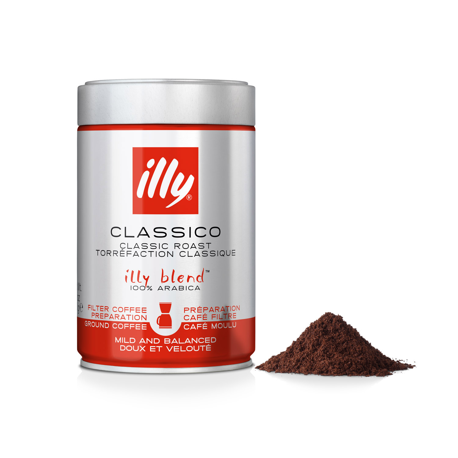 illy Classico Filter Ground Coffee